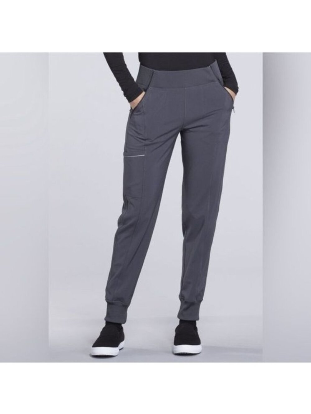 Cherokee Infinity Womens Jogger Scrub Pants 2XL Black
